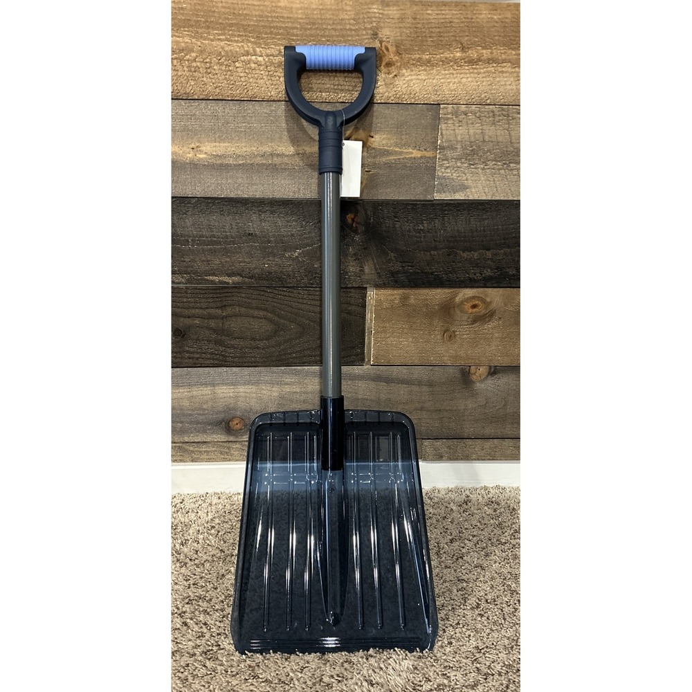 Emergency Snow Shovel, 32 Inch Lightweight Iron Shaft Shovel, Portable Snow Rem